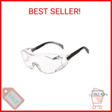 Gateway Safety 6980 Cover2 Safety Glasses Protective Eye Wear - Over-The-Glass (