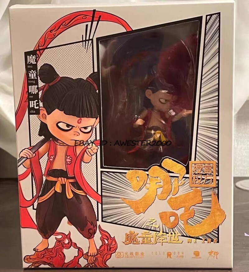 Mona studio Nezha: Birth of the Demon Child Ne Zha Painted Figure