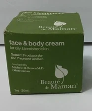 Beaute De Maman Face & BodyCream For Pregnant Women, 2 oz 