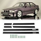 BODY SIDE MOULDING TRIM For 1992-1998 BMW E36  3-SERIES SEDAN M3 style 4 DOOR