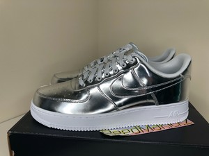 Nike Air Force 1 Low SP Silver Chrome Mens sizes CQ6566 001 | eBay
