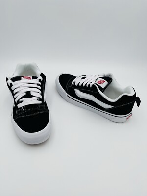 スニーカー VANS Men Sneakers Black VN0009QC 6BT1 VANS Knu Skool VN0009QC6BT1 Black / True White US 4- 12 Mens