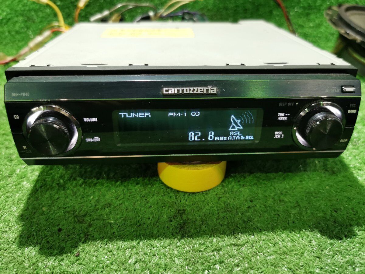 Pioneer Carrozzeria DEH-P940 1DIN CD Main Unit Car Audio