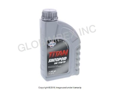 BMW (1970-2022) Differential Oil - SAE 75W-90 Synthetic (1 Liter) FUCHS TITAN