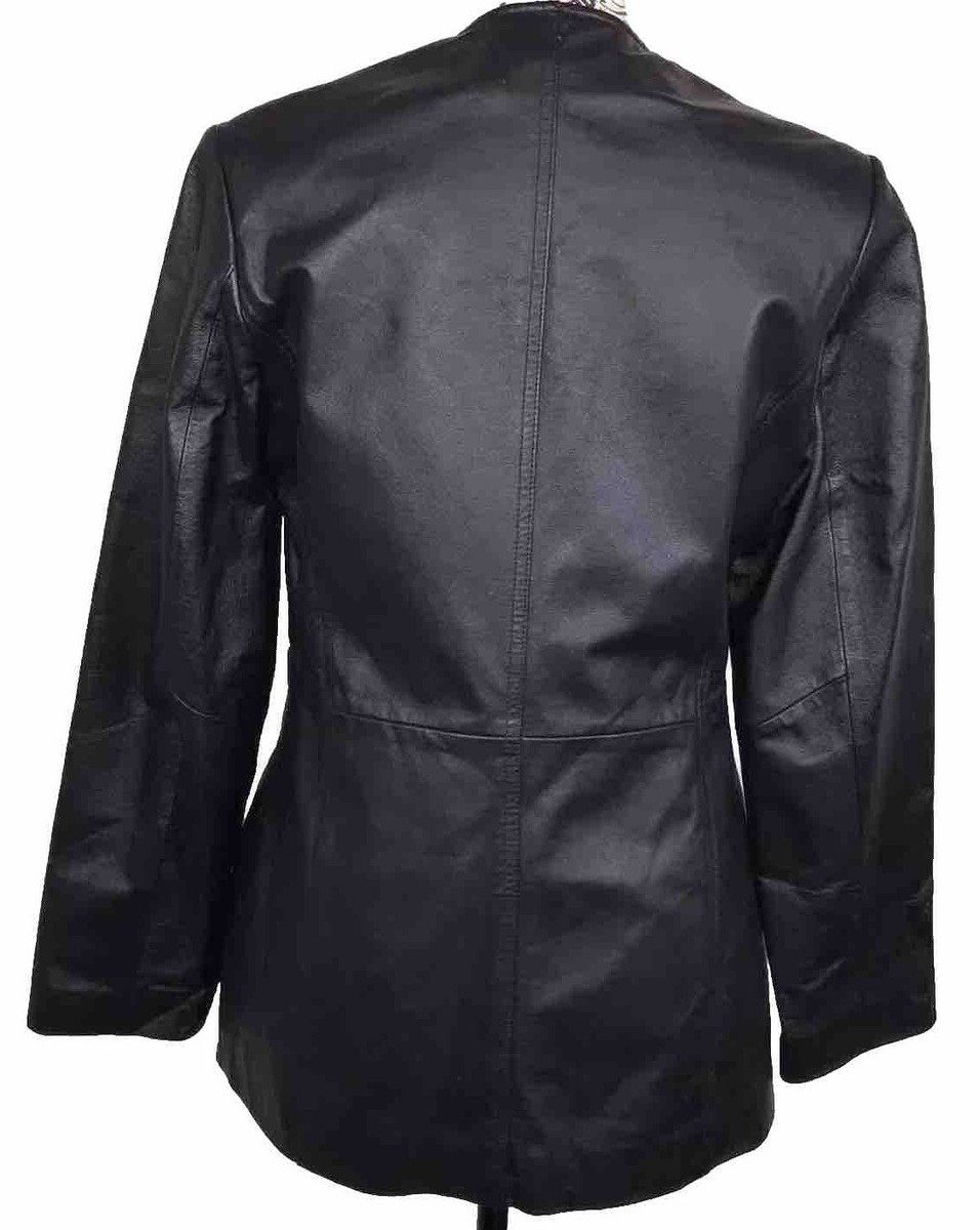 Terry Lewis Classic Luxuries Women's Full Zip Genuine Black