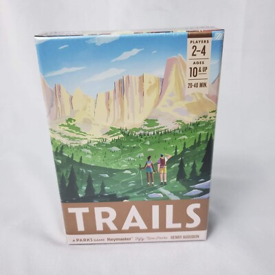 Trails: A Parks Card Game Keymaster Fifty Nine Parks Audubon New Sealed