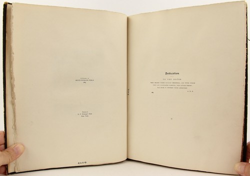 Palermo: A Christmas Story 1885 Author's Presentation Copy Alice Field AT&T heir - Picture 4 of 9