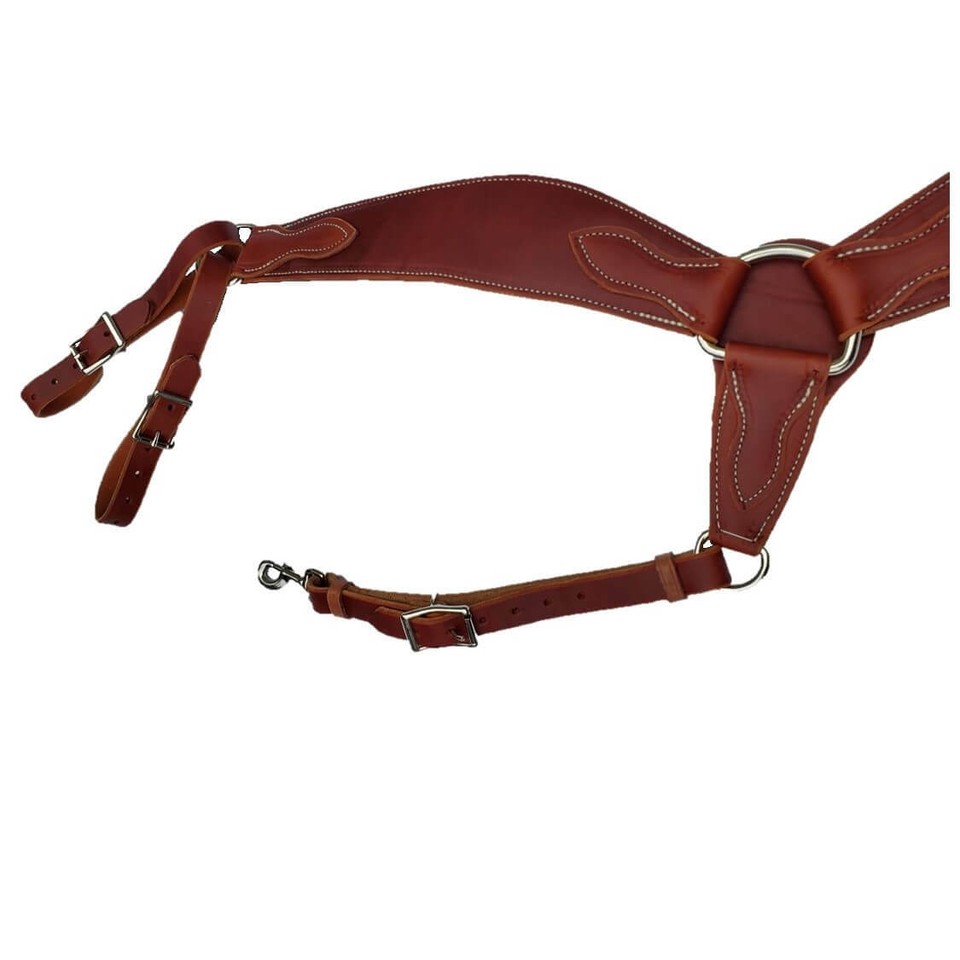 Têtière Western Lourde Pour Roping, Vickers Saddlery, Sur Mesure, Neuve USA