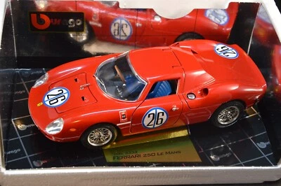 BBURAGO 1/18 Club Des 11 Ferrari 250 Le Mans 24H Daytona G.ICKX 1966 #26 - Photo 1/4