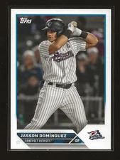 2023 Topps Pro Debut Jasson Dominguez Base Card Somerset Patriots (#PD-121)