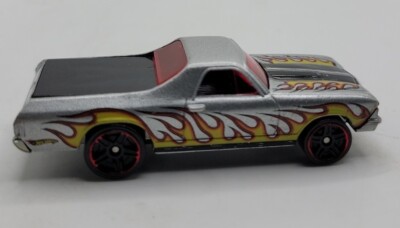 Mattel Hot Wheels '68 Chevy El Camino TM GM with Red Chrome Tires