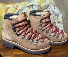 Dexter Mountaineering Boots Vibram Hiking Gorpcore Suede Made in USA 5.5 US
