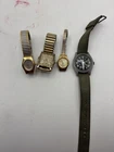 Vintage Lot Benrus Seiko Armitron H3 Military Style Parts Repair