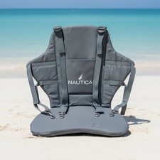 Nautica Kayak SUP Seat Padded Backrest w/ Pocket &ndash; Universal Canoe Paddle Board