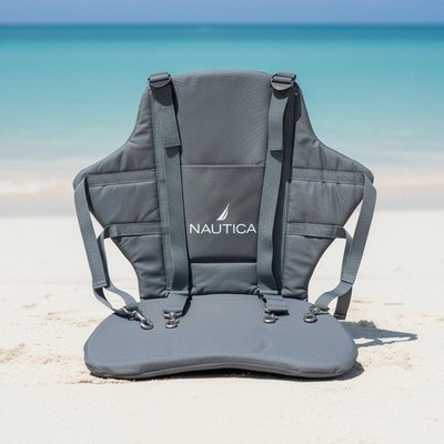 Nautica Kayak SUP Seat Padded Backrest w/ Pocket   Universal Canoe Paddle Board