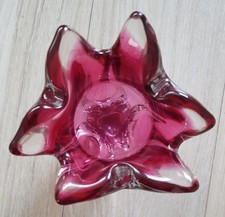 Josef Hospodka Chribska Art Glass Vase Glasvase Czech Republik Chribska❤❤❤