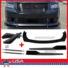 For Dodge Caliber Front Rear Bumper Lip Spoiler Splitter Body Kit Side Skirt