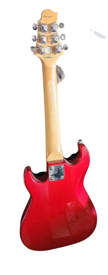 Mini guitarra eléctrica Samick Greg Bennett Malibu MMB-1 roja ¡USADA EN EXCELENTE ESTADO! Foto 3 de 4