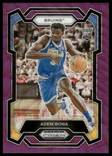 2024 Panini Prizm Draft Picks #60 Adem Bona Rookie Prizms Purple Wave UCLA