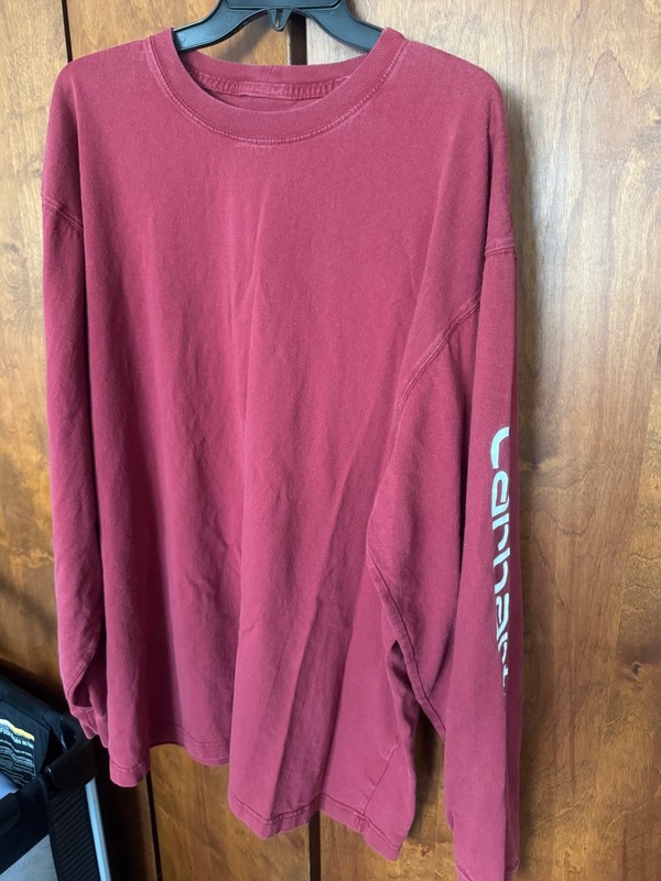 carhartt long sleeve mens t short extralarge