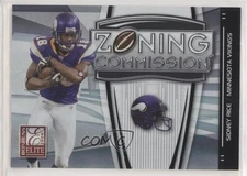 2008 Donruss Elite Zoning Commission Black /400 Sidney Rice #ZC-7