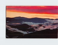 Postcard Above the Clouds at Sunset Great Smoky Mountains National Park USA