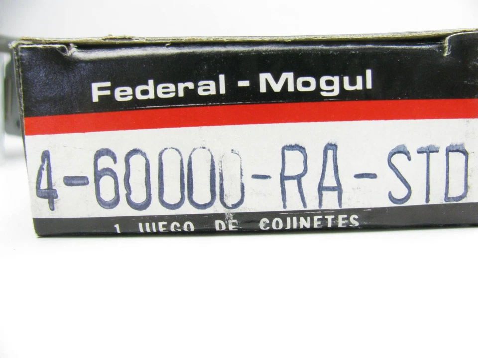 Federal Mogul 4-60000-RA Connecting Rod Bearings STD for 1967 Fiat 1500 1.5L - Image 3 of 3