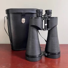 Vintage Celestron 11x80 Binoculars Fully Coated Japan with Case and Caps 