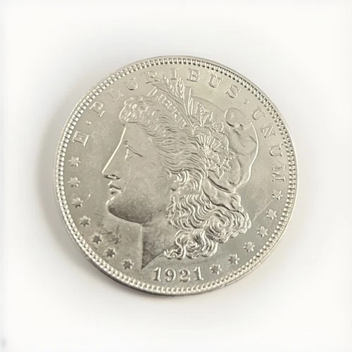 1921 BU GEM MORGAN SILVER DOLLAR UNC MS++ GENUINE U.S.MINT. Beautiful. Free Ship