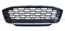 Fits Ford Puma Front Grille Gloss Black With Chrome Frame Standard 2020>