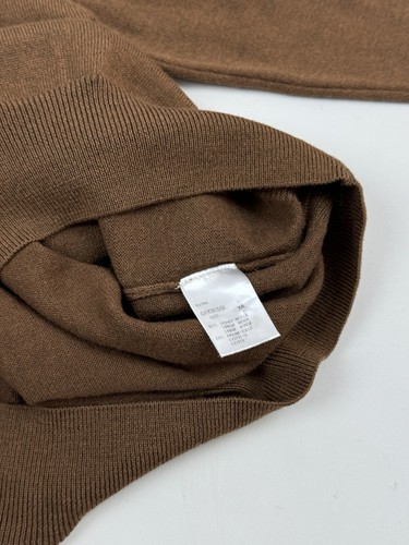 Maglione Falke Lana Collo Tartaruga Marrone - Foto 12 di 12