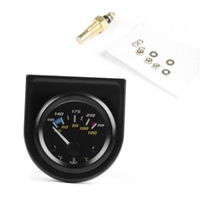 2" 52mm Pointer Car Water Temperature Gauge 40-120 Celsius /100-250 Fahrenheit