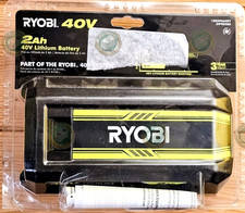 RYOBI 40V 2Ah 2.0Ah Lithium-Ion Battery OP4020A  40V Charger OP406VNM   SB22