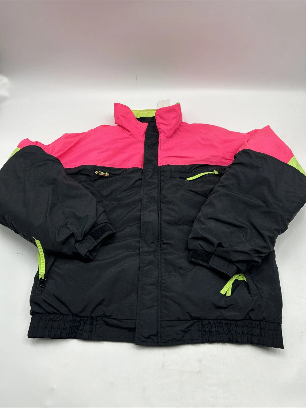 VINTAGE columbia sportswear jacket PUFFER Full ZIP Men’s Size LARGE **KOREA MADE