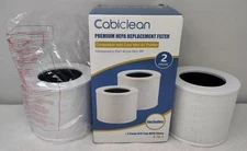CabiClean Core Mini-RF Premium High Efficiency HEPA Replacement Filters - 2 Pack