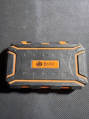 Brifit Digital Scale (Orange And Black)