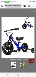 KIDDO Kids 3-Wheel Tricycle Ride-On Toy Trike