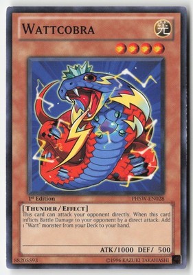 Yugioh - Wattcobra PHSW-EN028 1st Edition - Photon Shockwave | eBay