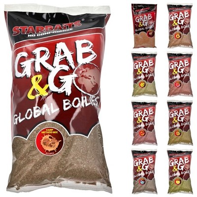 Starbaits Grab&Go Global Method Mix Angelfutter 1,8kg Karpfen Futter Friedfisch