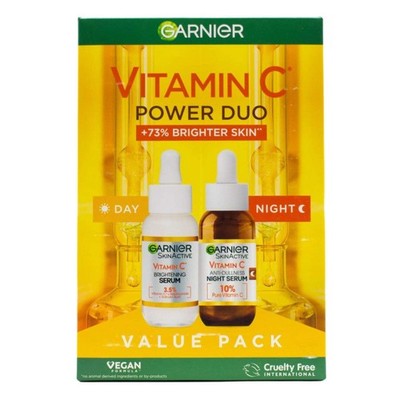 Garnier Power Duo Vitamin C Day & Night Serum Set (30mL ×2)