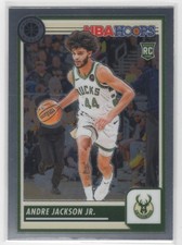 #67 Andre Jackson Jr. 2023-24 Premium Stock Base * RC Milwaukee Bucks