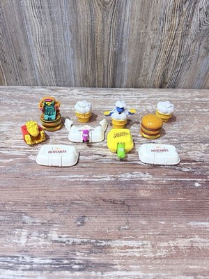 Vintage McDonalds CHANGEABLES Transformers Happy Meal Toy Lot of 10