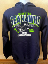 NFL Super Bowl LX Bay Area Champions Seattle Seahawks Soft Hoodie Size XL