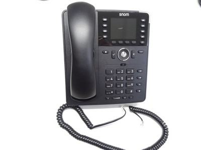 Snom D735 VOIP Sip Telefon Tischtelefon mit einem Kratzer auf dem Display