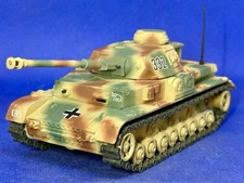 Solido Verem Metal WWII Tank German Army Camouflage Panzer IV Char 1/50