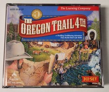 The Oregon Trail 4th Edition, The Learning Company for PC - 3 CD ROM set 1999