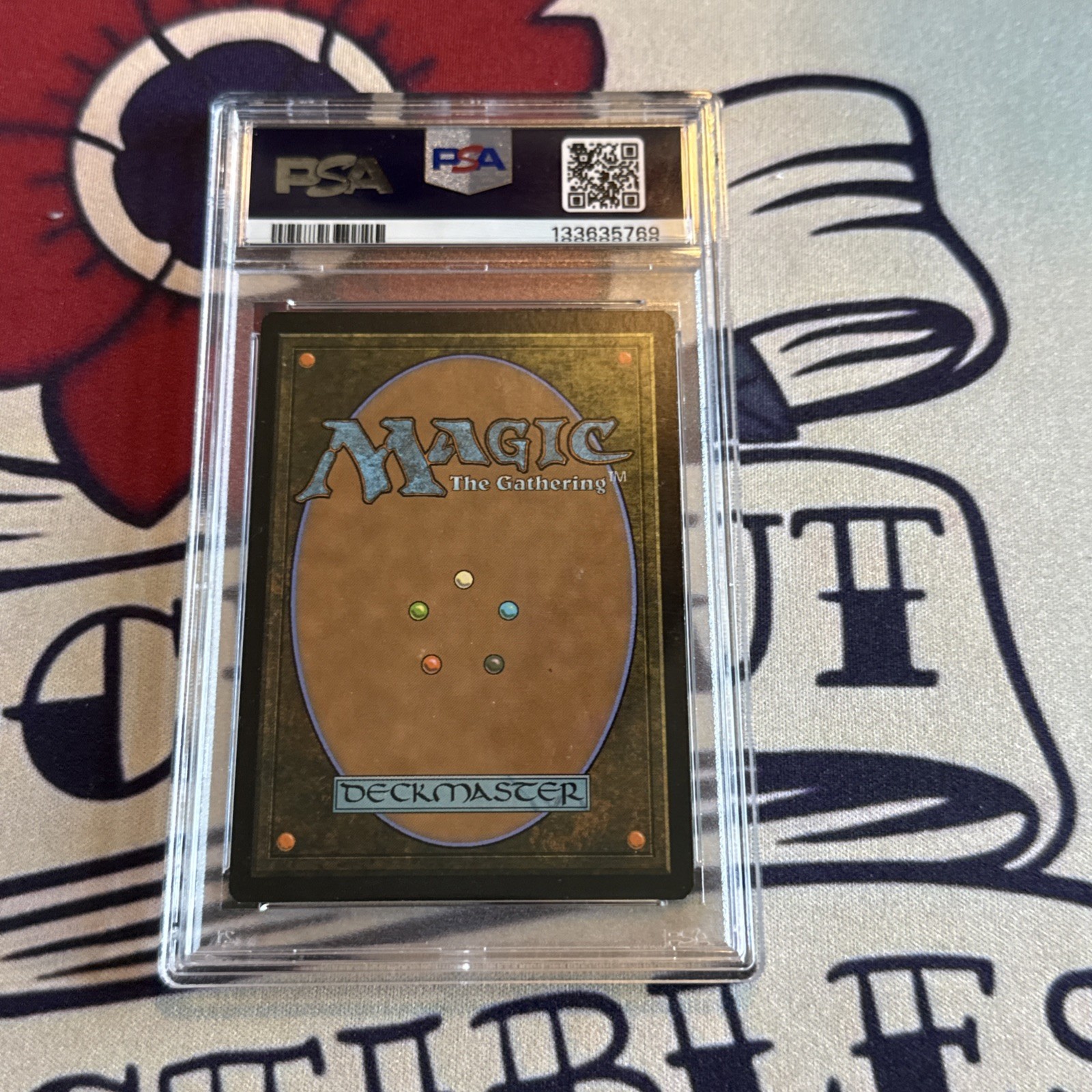 2016 Magic The Gathering Baleful Strix Eternal Masters Foil  PSA6 view 2