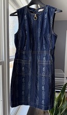 Tory Burch Gemini Denim Dress 4