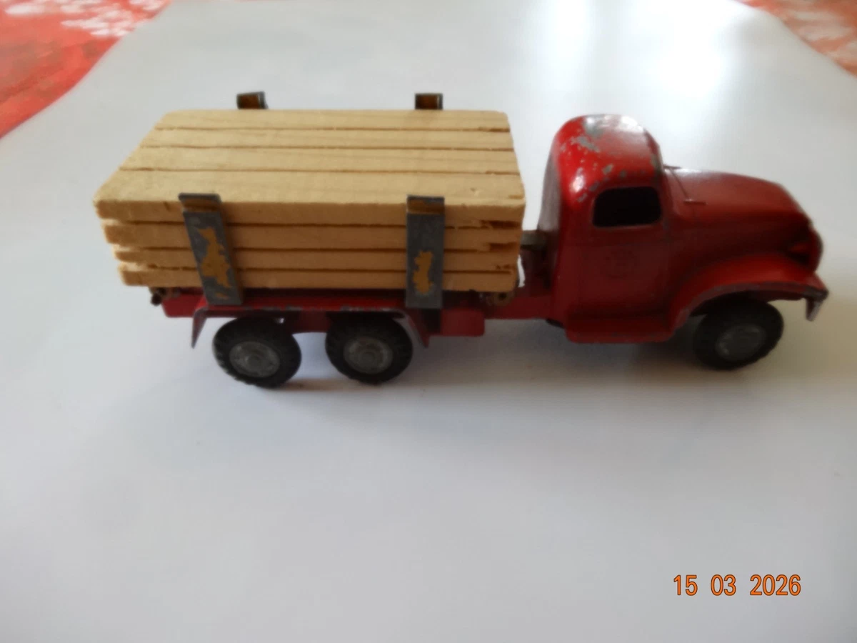 RARE ++ CIJ LES JOUETS RENAULT CAMION POMPIER - ROUE Wheel - CODE 3
