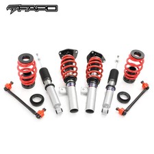 Fapo Coilover Struts Kit For Volkswagen Vw Jetta Mk5 Mk6 Fwd 06-17 Coil Spring